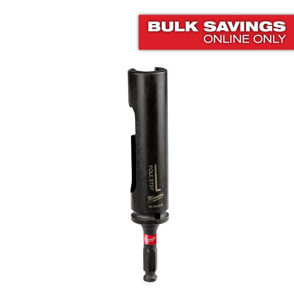 Milwaukee SHOCKWAVE Lineman's Pole Step Socket Bit Holder 49-66