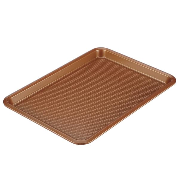 Ayesha Curry Bakeware Nonstick Cookie Pan, 10-Inch x 15-Inch, Copper