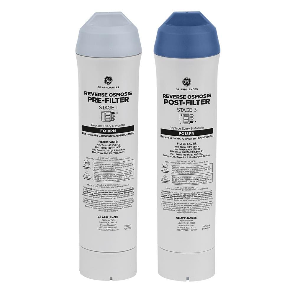 GE 5-Stage Under-Sink Reverse Osmosis Water Filtration System
