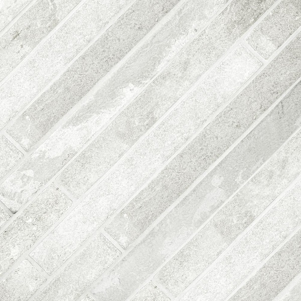 MSI Adella White Bullnose 3 in. x 18 in. Matte Porcelain Wall Tile (10 sq.  ft./Case) NADEWHI3X18BN-R - The Home Depot