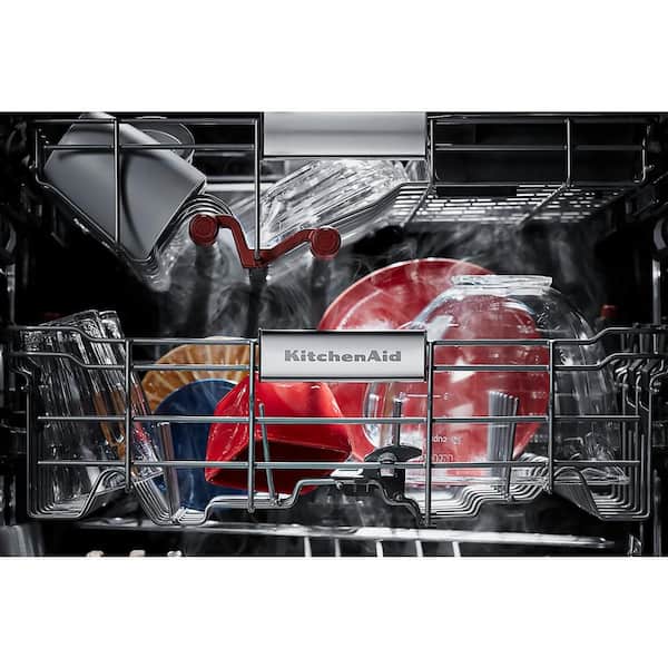 KitchenAid Dishwasher Stainless Steel Tub (KDPM704KPS) - Stainless Steel