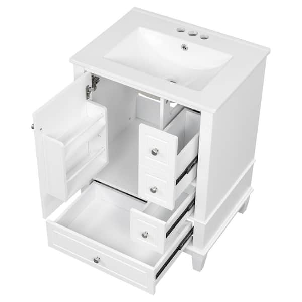 Have a question about Virubi 24 in. W Single Sink Bath Vanity in