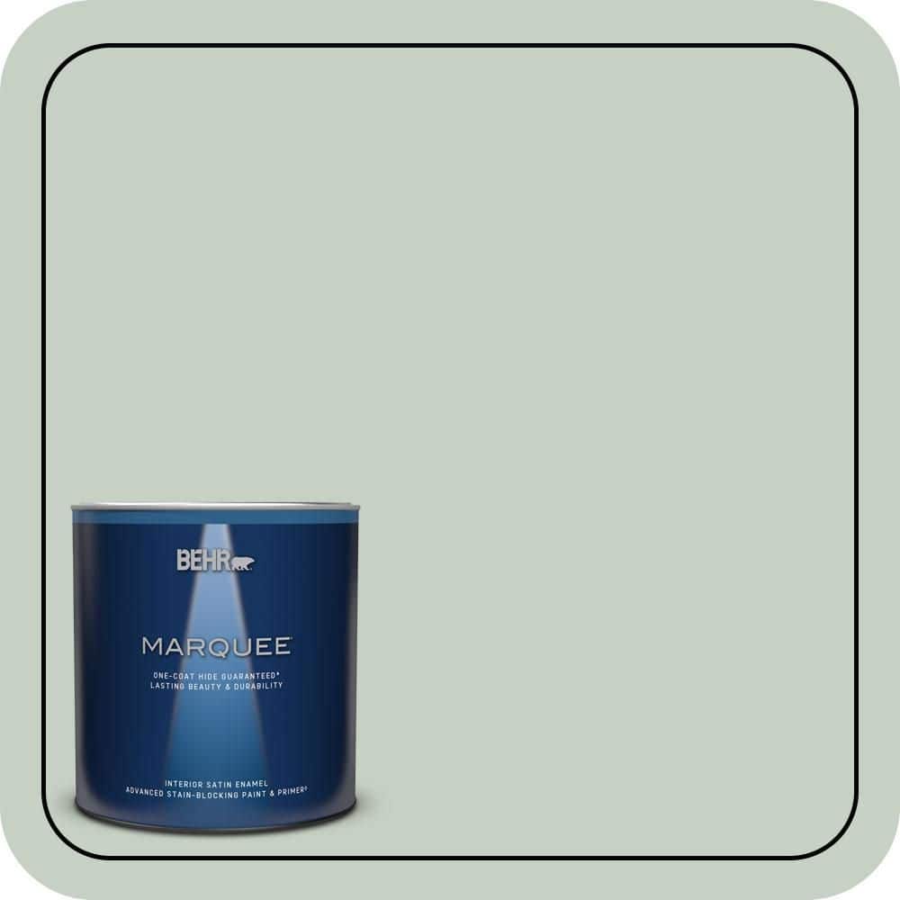 1 qt. #N400-2 Frosted Sage Satin Enamel Interior Paint & Primer price history on PriceWatchPro
