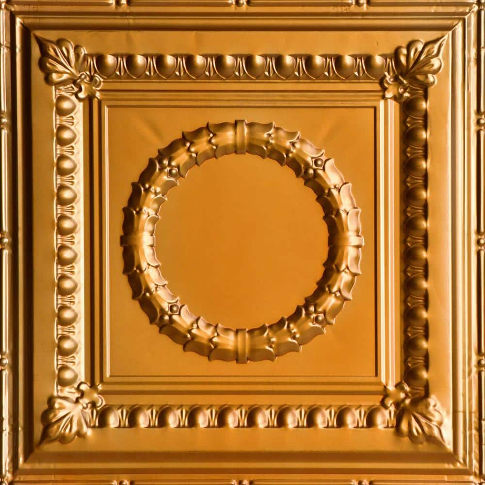 Victory Lincoln Copper 2 ft. x 2 ft. Decorative Lay-in Tin Ceiling Tile (24 sq. ft./case) price history on PriceWatchPro