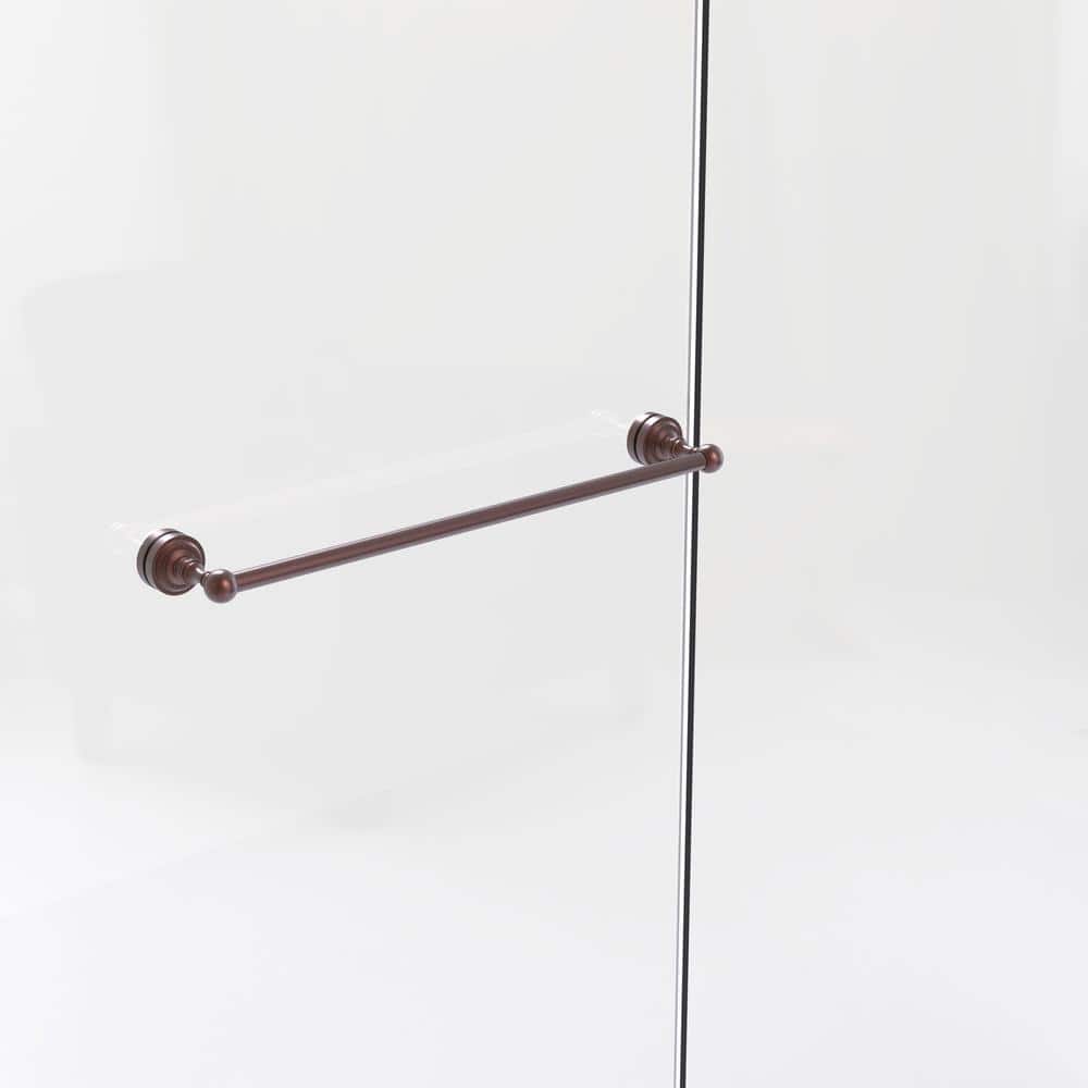 Allied Brass Dottingham Collection 24 in. Shower Door Towel Bar in