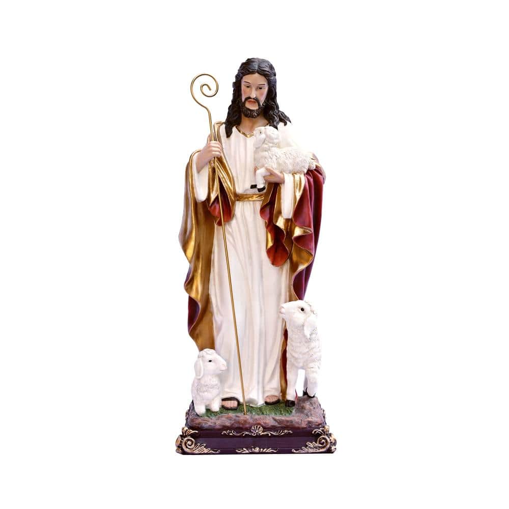 24in Good Shepherd Figure Religious Decor Indoor/Outdoor price history on PriceWatchPro