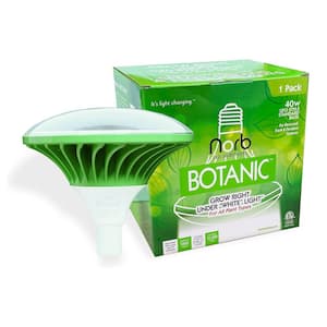 NorbBOTANIC 40W Equivalence UFO CRI86 3100K Grow Light Bulb (1-Pack)