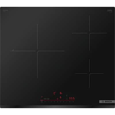 800 Series 24 in. Induction Cooktop in Black with 3 Elements