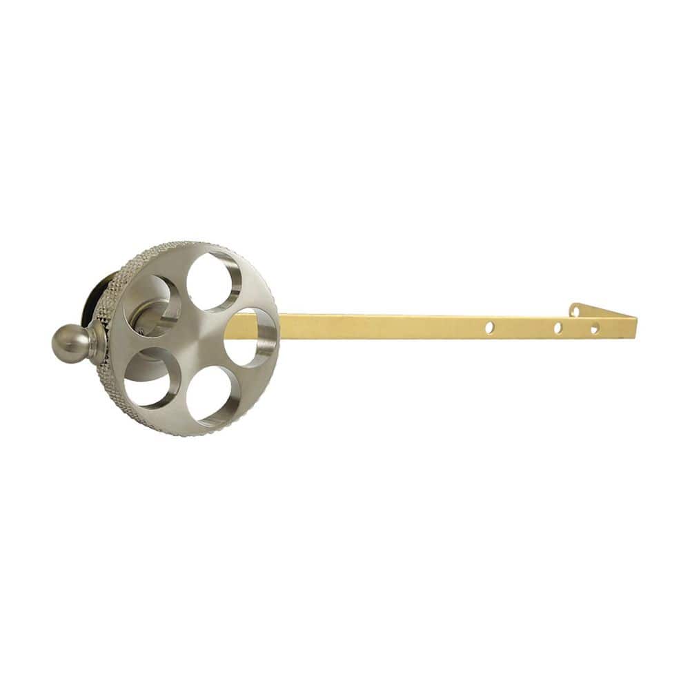 Webb Universal Front or Side Mount Toilet Tank Lever with Knurled Handle in Brushed Nickel price history on PriceWatchPro