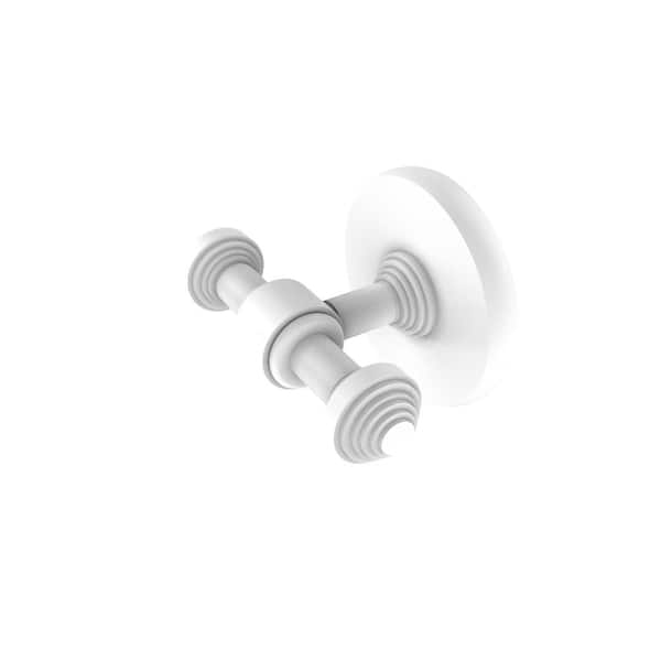 Allied Brass Southbeach Collection J-Hook Robe/Towel Hook in Matte White