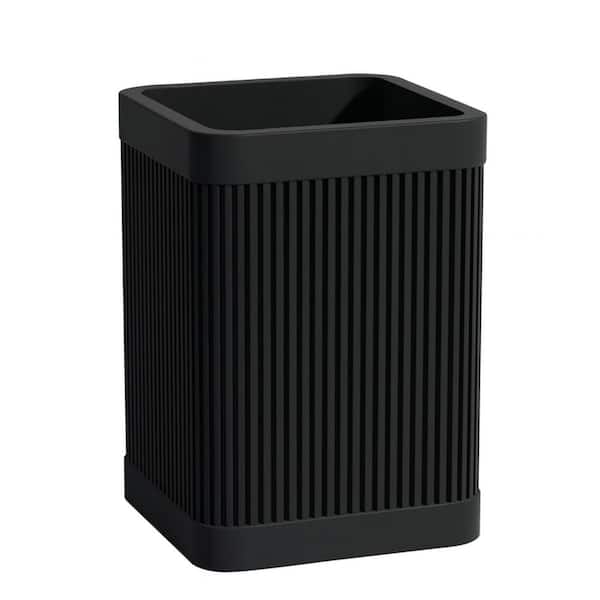 Modern Silicone Pen Holder Black, Stylish Desk Organizer for Office and Home, 5 mm Thickened Premium Silicone