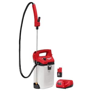 M12 12-Volt 2 Gal. Lithium-Ion Cordless Handheld Sprayer Kit with 2.0 Ah Battery and Charger