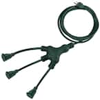 40 ft. 16/3 Multi-Directional Outdoor Extension Cord, Green
