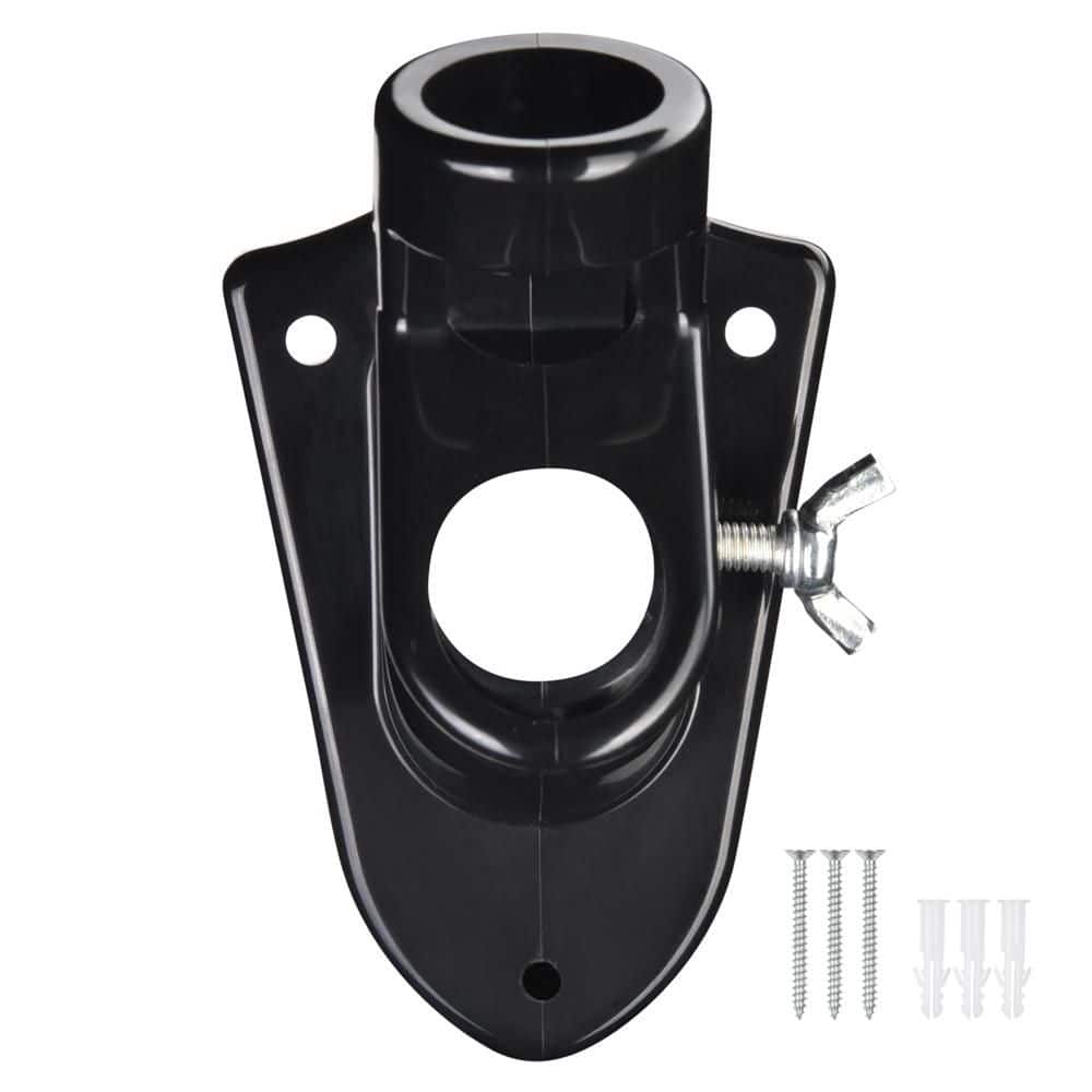 1 in. 2-Position Wall Mounted Universal Flag Pole Holder in Black price history on PriceWatchPro