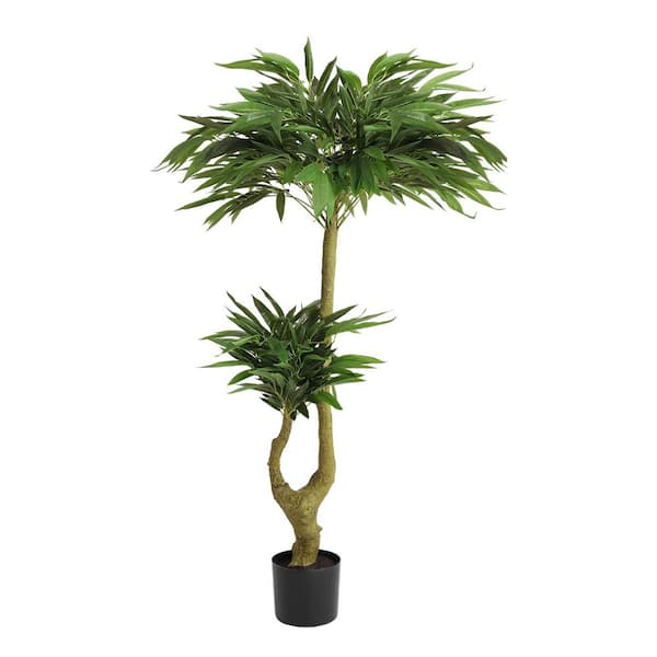 5 ft. Artificial Willow Tree in Pot