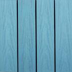UltraShield Naturale 1 ft. x 1 ft. Quick Deck Outdoor Composite Deck Tile Sample in Grecian Blue