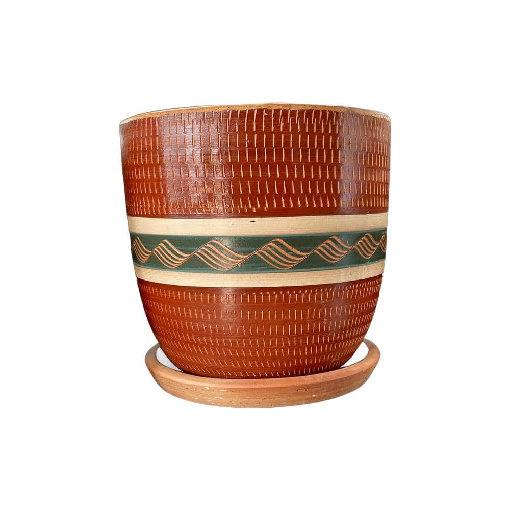 Clay Planter - Garden Oasis Collection - Size Medium