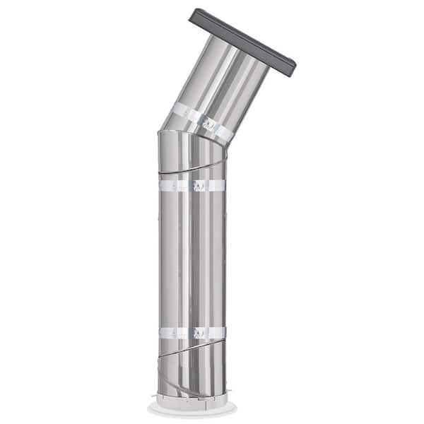 Wildfire Glass 14 in. Curb Mount Sun Tunnel Skylight with Rigid Tube