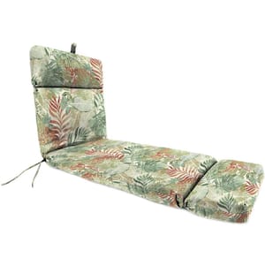 72 in. L x 22 in. W x 3.5 in. T Outdoor Chaise Lounge Cushion in Wesley Almond