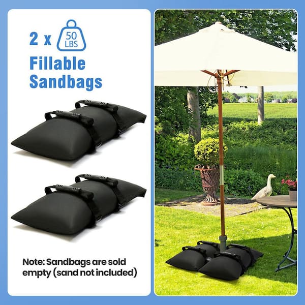 50 lb weight patio umbrella base Outsunny Lbs. Base, 20.5