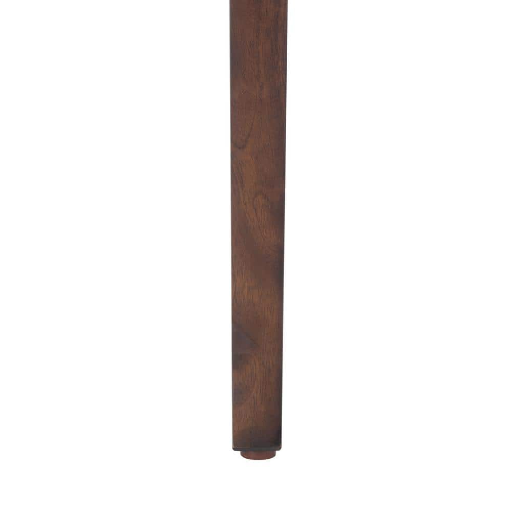 Asymmetrical A-Frame Walnut Writing Desk - 46"