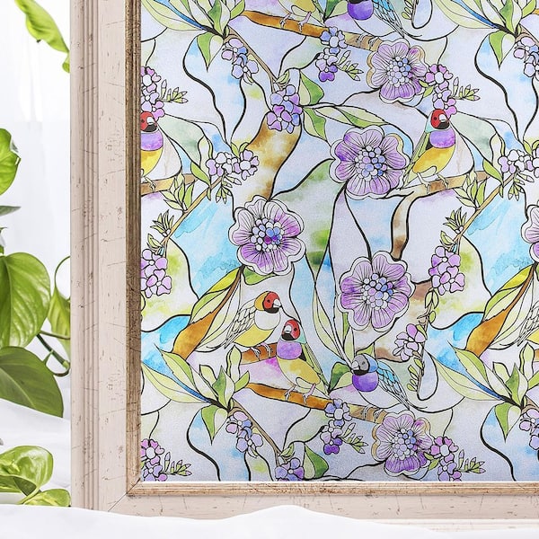 35.4 in. x 78.7 in. Decorative and Privacy Window Film