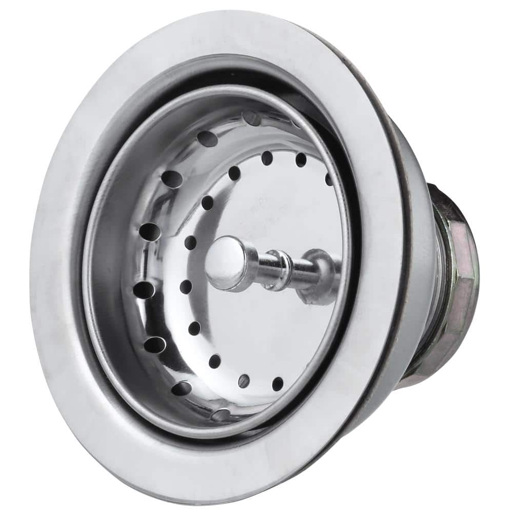 Moen Stainless Steel 3.5 Inch Kitchen Sink Basket Strainer