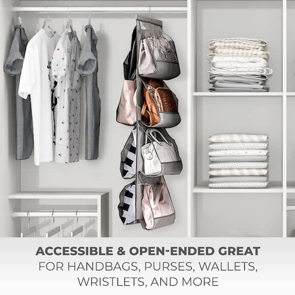 Purse Collection Hanging Closet Organizer