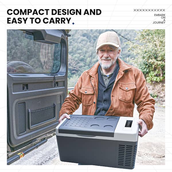 SIMZLIFE 12-Volt 19 Qt. (18L)Outdoor Refrigerator,Portable Mini SIMZLIFE 12-Volt 19 Qt. (18L)Outdoor Refrigerator,Portable Mini