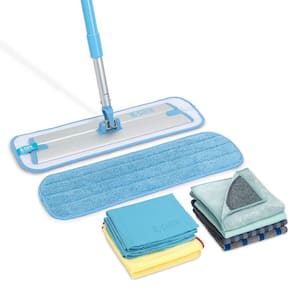 Essential Microfiber Home Cleaning Set - 10 Piece Set