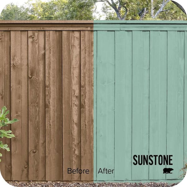1 gal. #M430-4 Sunstone Solid Color House and Fence Exterior Wood Stain