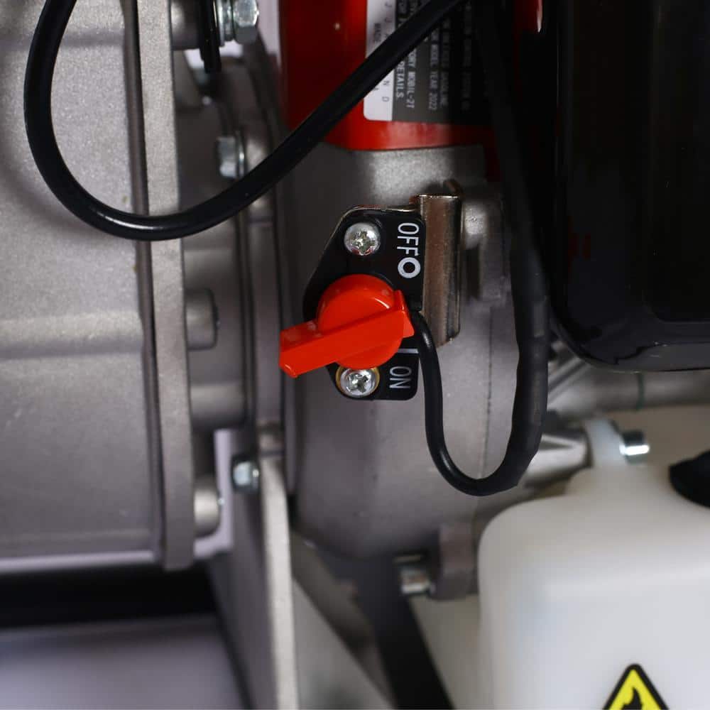 1.2HP Orange Steel Gas Powered Water Transfer Pump