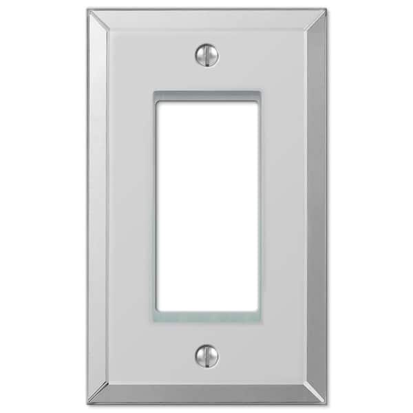 Mirror 1-Gang Decorator/Rocker Wall Plate (1-Pack)