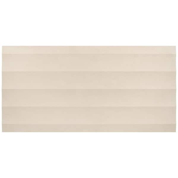 Ivy Hill Tile Auracreto Waves Beige 8 in. x 0.39 in. 3D Concrete Look Matte Porcelain Wall Tile Sample