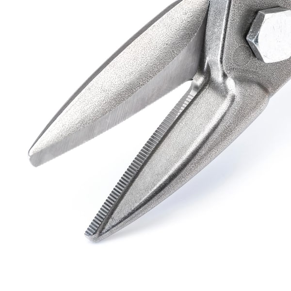 Wiss - 9-3/4 in. Compound Action Straight Cut Aviation Snips