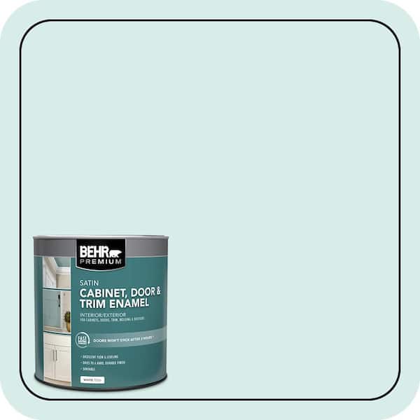 1 qt. #M450-1 Dew Pointe Satin Enamel Interior/Exterior Cabinet, Door & Trim Paint