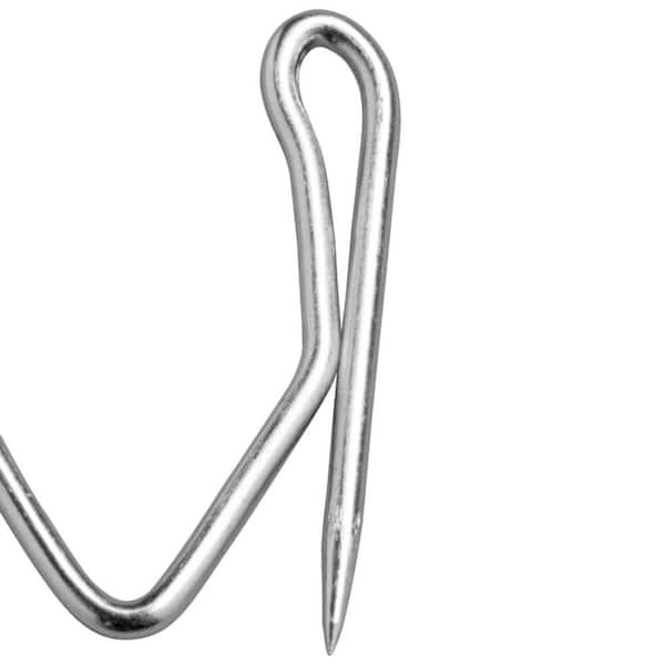 Curtain Hooks Metal Pin-On Drapery Hooks 1 inch Length Bronze Tone 20 Pcs 