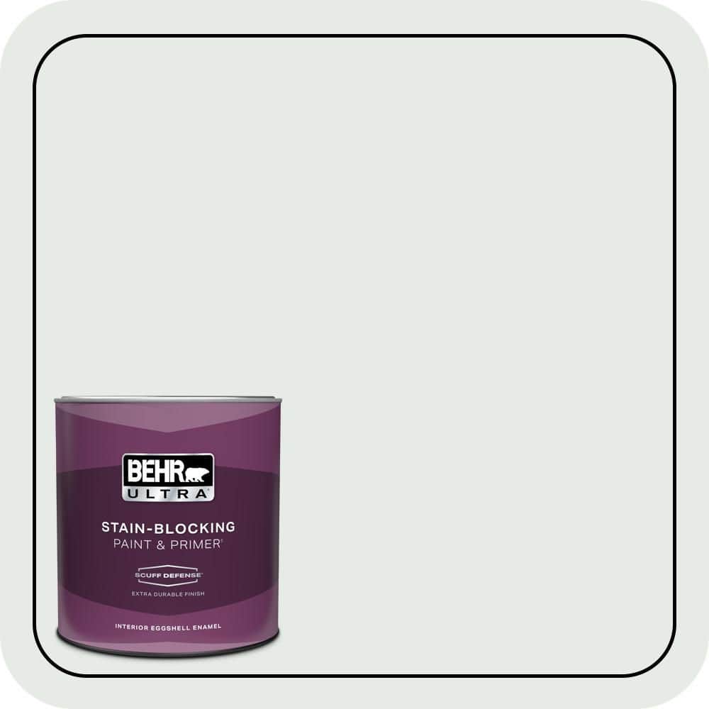 1 qt. #BL-W08 Frothy Surf Extra Durable Eggshell Enamel Interior Paint & Primer price history on PriceWatchPro