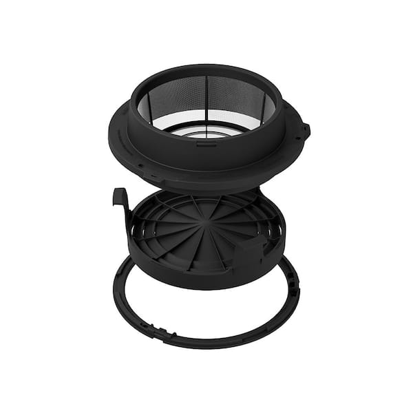Rain Harvesting High Wall Tank Screen 360 Solar Shield Kit with Screw Down Ring, High Wall Tank Screen 360 400 mm