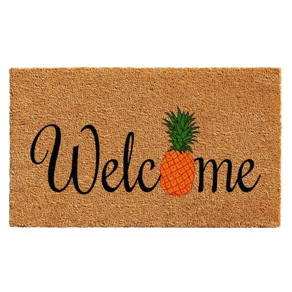 Calloway Mills Pineapple Fun 24 in. x 36 in. Door Mat