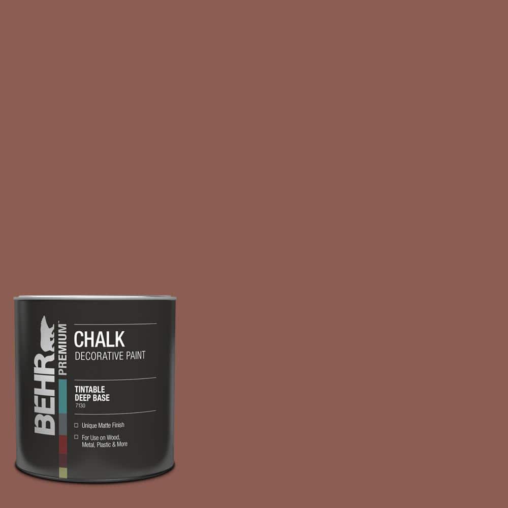 1 qt. #S170-6 Red Curry Interior Chalk Finish Paint