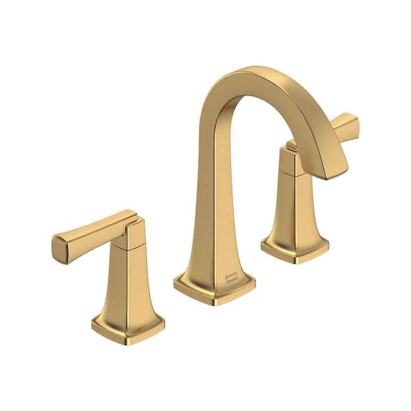 American Standard Townsend 8 in. Widespread 2-Handle High-Arc Bathroom Faucet with Speed Connect Drain in Brushed Cool Sunrise