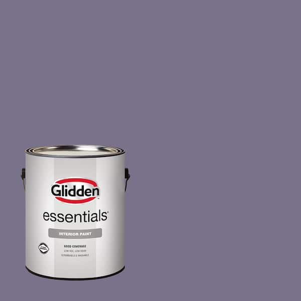 Plum_Shady Glidden Essentials 1 gal. PPG1173-6 Plum Shade Flat Interior Paint