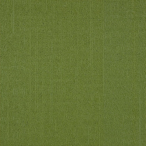 TrafficMaster Reed Green Residential/Commercial 19.68 in. x 19.68 Peel and Stick Carpet Tile (8 Tiles/Case)21.53 sq. ft.