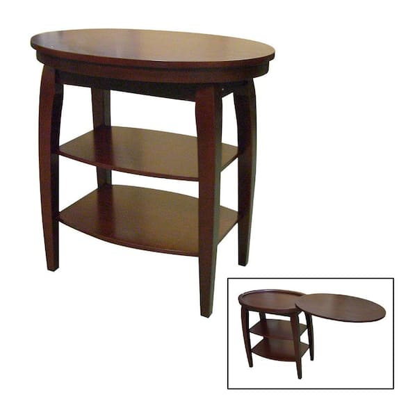 Unbranded Cherry Magazine End Table