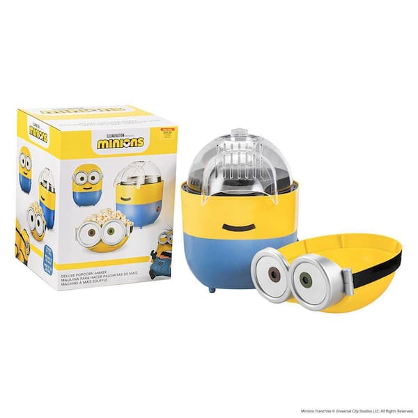 1200 W Multi-Colored Minions Halo 3 oz. Hot-Air Popcorn Machine