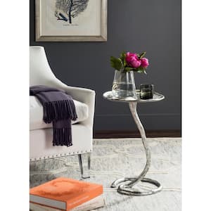 Mina Silver Side Table