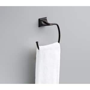 Everly Towel Ring in Venetian Bronze