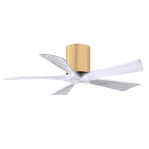 Irene-5H 42 in. 6 Fan Speeds Ceiling Fan in Brown with Remote and Wall Control Included