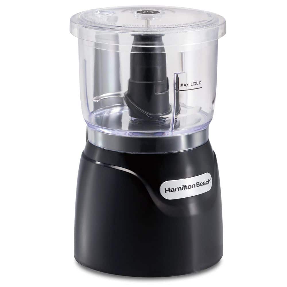 Hamilton Beach 3-Cup Black Electric Food Chopper and Processor